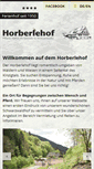 Mobile Screenshot of horberlehof.de